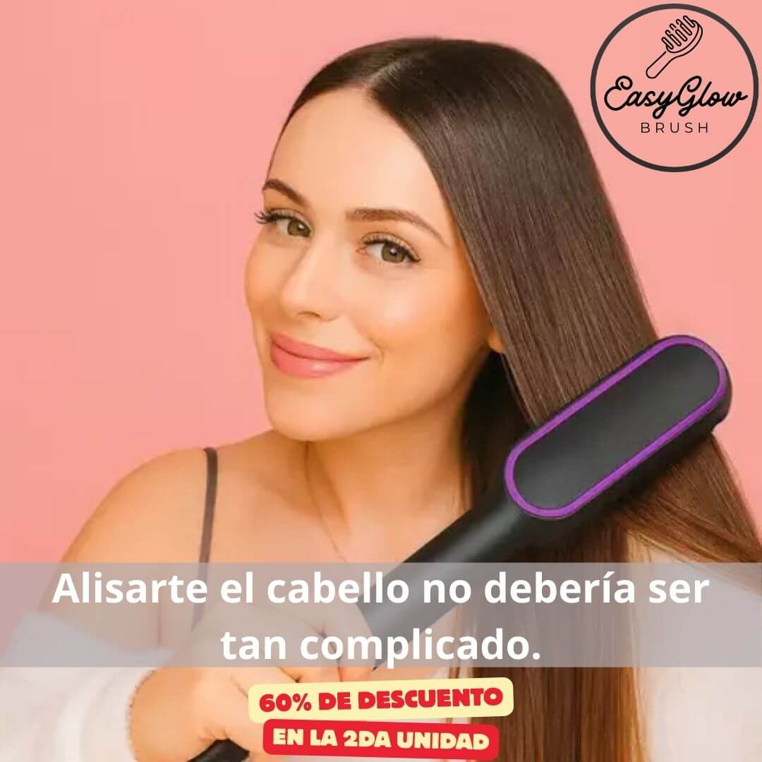 EasyGlow Brush – Alisado fácil y seguro para uso diario