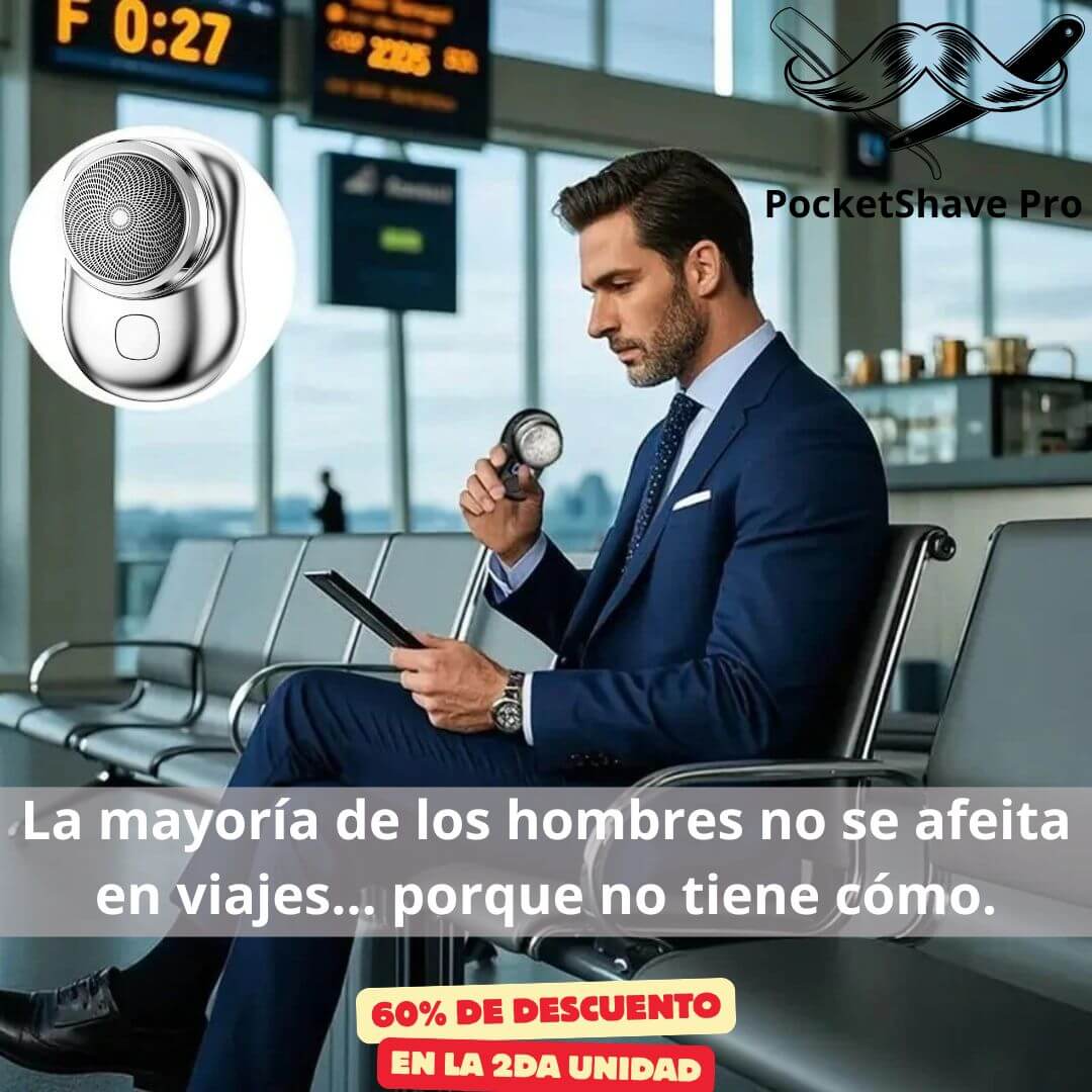 PocketShave Pro – Afeitado rápido donde lo necesites