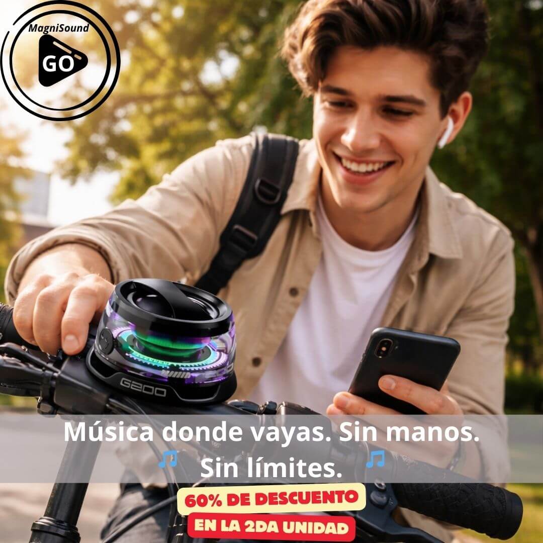 MagniSound Go G200 – Música portátil que se fija donde tú estés