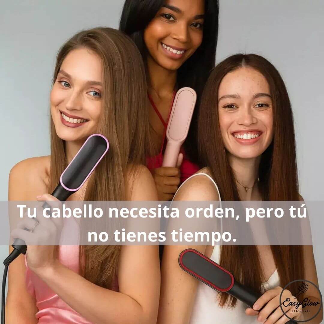 EasyGlow Brush – Alisado fácil y seguro para uso diario