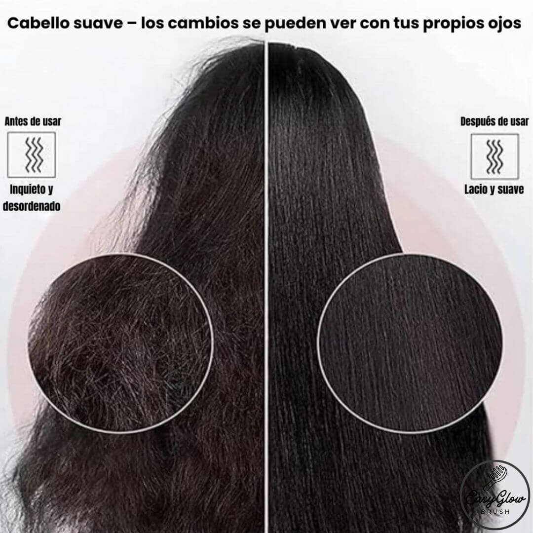 EasyGlow Brush – Alisado fácil y seguro para uso diario