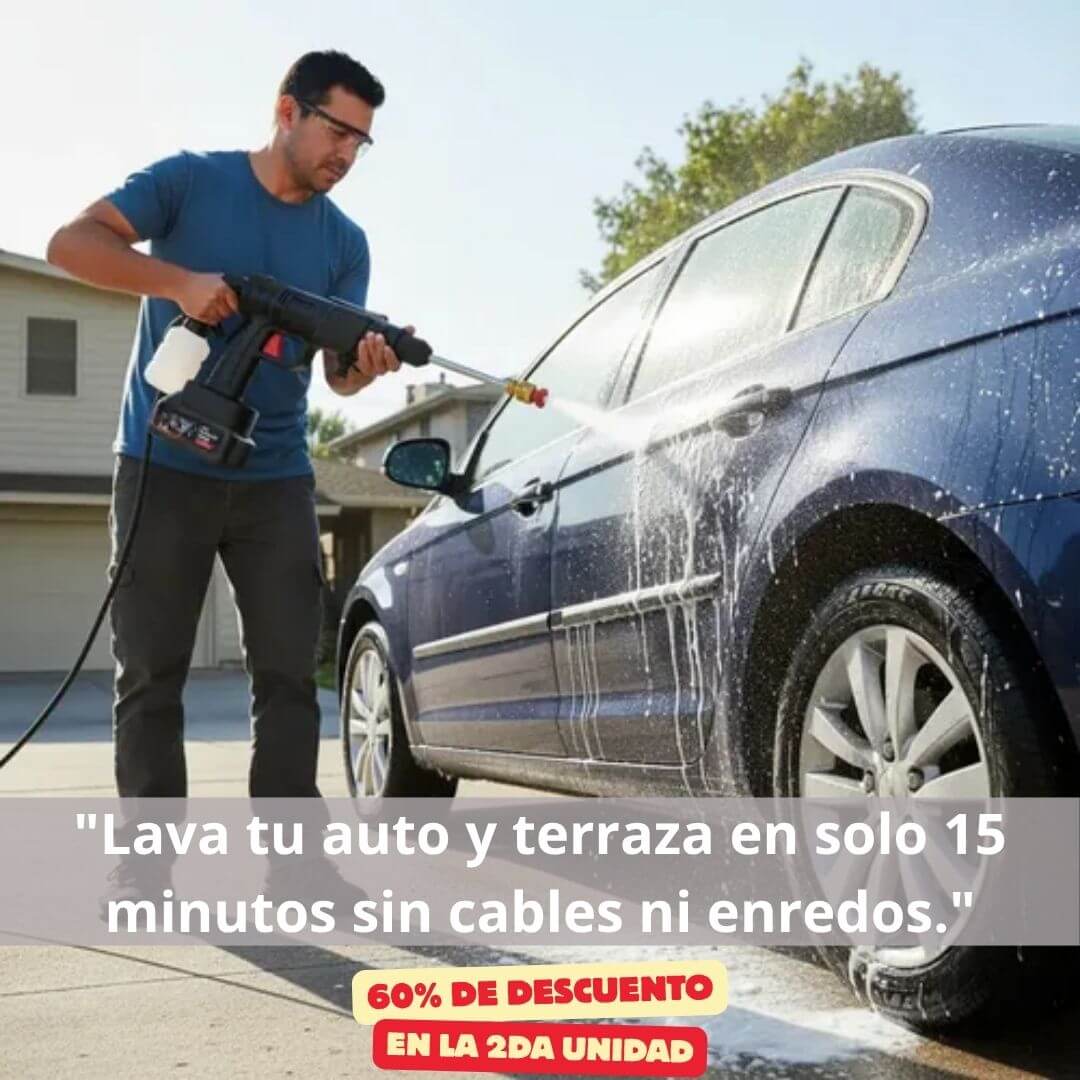 PowerWash Pro - Limpieza rápida a presión en cualquier lugar