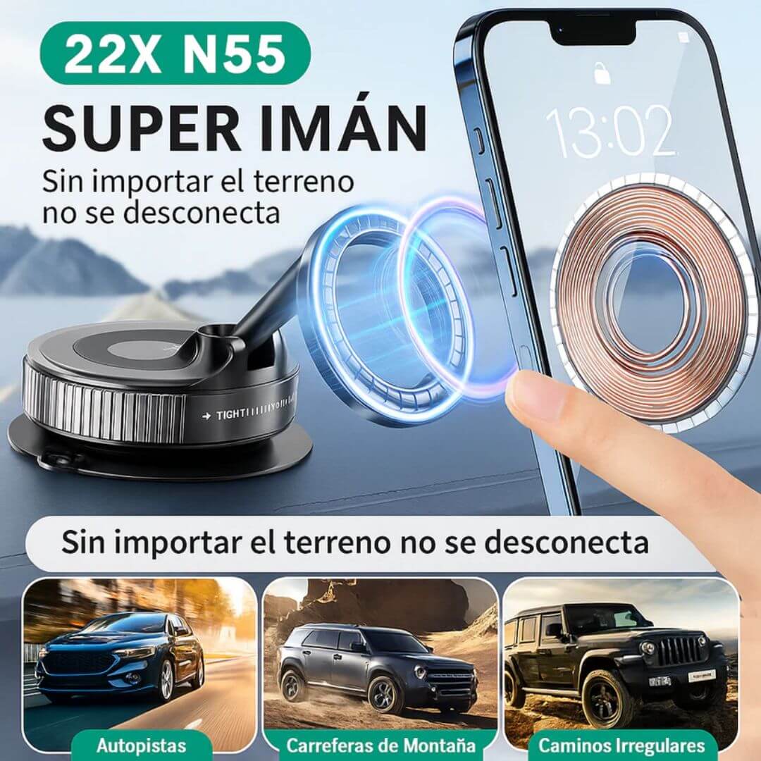 DriveLock Pro – Tu teléfono firme y estable incluso en caminos irregulares